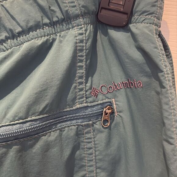 Columbia teal swim trunks with belt SZ large - Picture 5 of 8